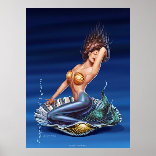 「ヴィーナスが戻ってきた」キャンバスアート ポスター (正面)