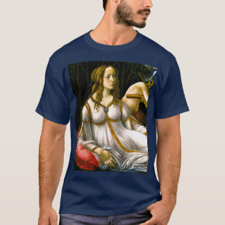 ヴィーナスと火星ズバイサンドロ・ボッティチェリ1483ルネッサンス Tシャツ