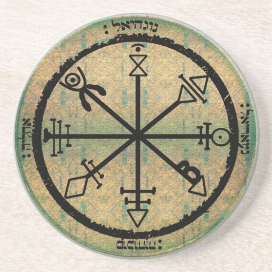 ヴィーナスの第1シール コースター (正面)