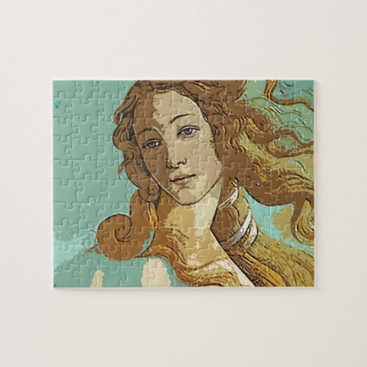 ヴィーナスの誕生 女神 ジグソーパズル (横)