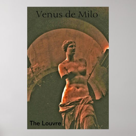 ヴィーナスデミロポスタールーヴルパリ ポスター (正面)