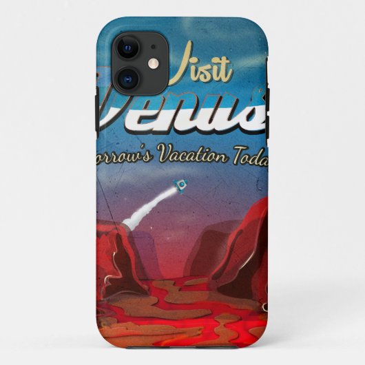 ヴィーナスヴィンテージポスターを訪ねて Case-Mate iPhoneケース (裏面)