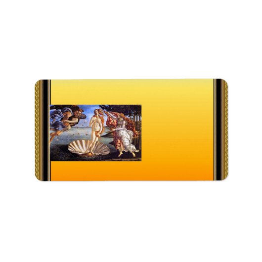 ヴィーナス住所 シール (正面)