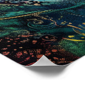 ヴィーナス誕生アールヌーボーファンタジー ポスター (角)