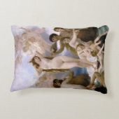 ヴィーナス誕生byウィリアム・アドルフィ・ブーゲロー アクセントクッション (裏面)