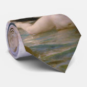 ヴィーナス誕生byウィリアム・アドルフィ・ブーゲロー ネクタイ (ロール)