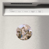 ヴィーナス誕生byウィリアム・アドルフィ・ブーゲロー マグネット (インサイチュ (食洗機))