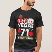 ヴィーナス71歳の誕生日お祝いパーティー Tシャツ (正面)