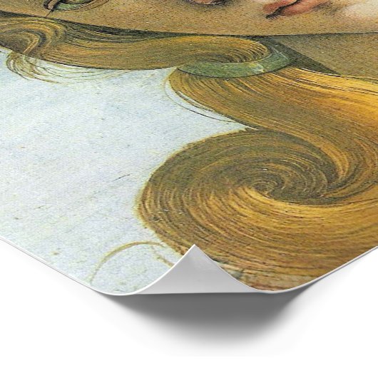 ヴィーナス・ルネッサンス素晴らしヴィンテージ誕生 ポスター (角)