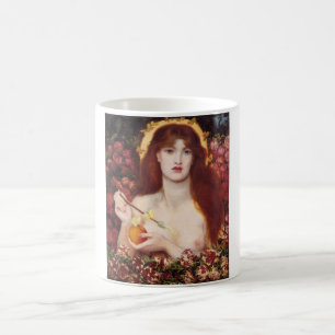 ヴィーナスVerticordia (by Dante Gabriel Rossetti) コーヒーマグカップ