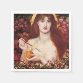 ヴィーナスVerticordia (by Dante Gabriel Rossetti) スタンダードカクテルナプキン