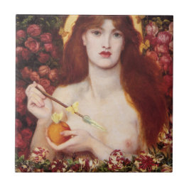 ヴィーナスVerticordia (by Dante Gabriel Rossetti) タイル