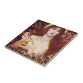 ヴィーナスVerticordia (by Dante Gabriel Rossetti) タイル (側面)