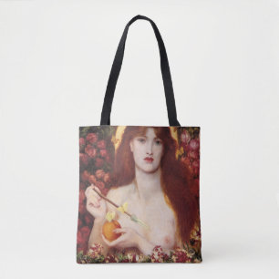 ヴィーナスVerticordia (by Dante Gabriel Rossetti) トートバッグ