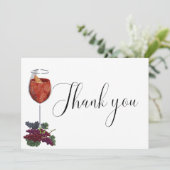 ヴィーノ前の誓いブライダルシャワーサンキューカード 案内状 (スタンド正面)