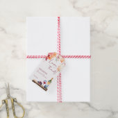 ヴィーノ前誓いワイナリーブライダルシャワーの好意 ギフトタグ (より糸付き)