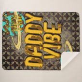 ヴィービーシェルパ毛布パパ シェルパブランケット (正面(横))