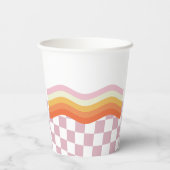 ヴィーブ不気味スレトロハロウィーン幽霊誕生日 紙コップ (裏面)