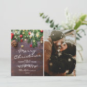 ヴィ相互 ウッド クリスマス フォト (スタンド正面)