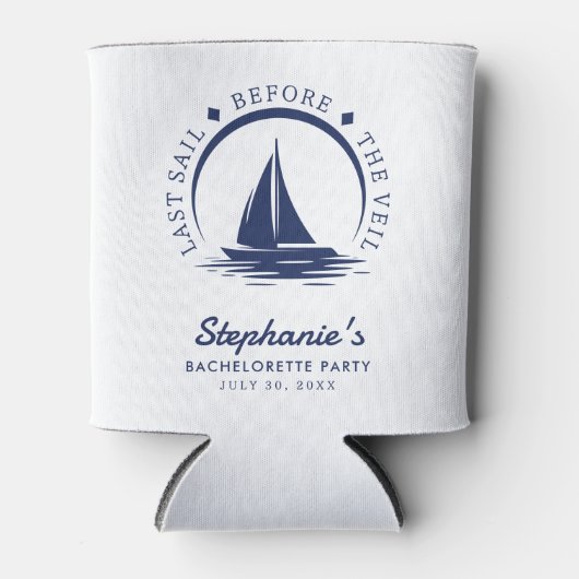 ヴェイルの前の最後の航海 ブライズメイドパーティー 缶クーラー (正面)