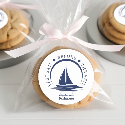 ヴェイルの前の最後の航海 ブライズメイドパーティ ラウンドシール