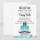 ヴェイルの前の航海 招待状 (正面/裏面)