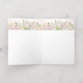 ヴェイルの薄れ - 目覚めの詩 ポスター 箔グリーティングカード (内側レイダウン)