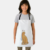 ヴェイルを被った花嫁の猫 エプロン (インサイチュ)