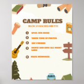 ヴェイルキャンプルールの前の最後のトレイルバチェロレッテ ポスター (正面)