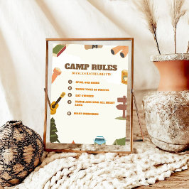 ヴェイルキャンプルールの前の最後のトレイルバチェロレッテ ポスター