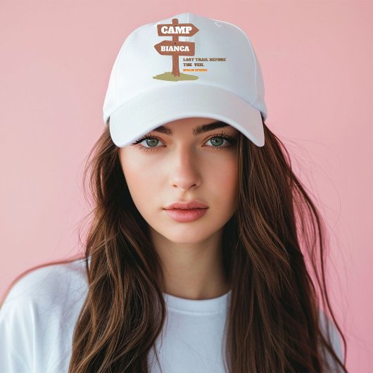 ヴェイルキャンプ前のラストトレイルバチェロレッテ キャップ