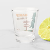 ヴェイルキャンプ前の最後のトレイルバチェロレッテ ショットグラス (裏面)