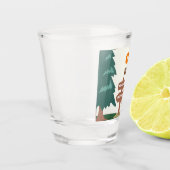 ヴェイルキャンプ前の最後のトレイルバチェロレッテ ショットグラス (左)