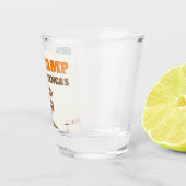 ヴェイルキャンプ前の最後のトレイルバチェロレッテ ショットグラス (右)