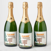 ヴェイルキャンプ前の最後のトレイルバチェロレッテ スパークリングワインラベル (ボトル)