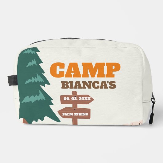 ヴェイルキャンプ前の最後のトレイルバチェロレッテ ドップキット (正面)