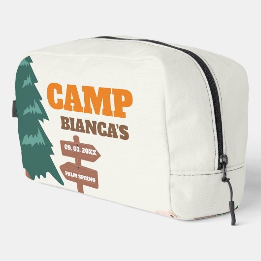 ヴェイルキャンプ前の最後のトレイルバチェロレッテ ドップキット (右コーナー)