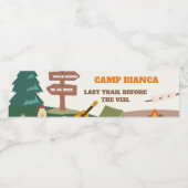 ヴェイルキャンプ前の最後のトレイルバチェロレッテ ペットボトルラベル (シングルラベル)