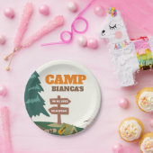 ヴェイルキャンプ前の最後のトレイルバチェロレッテ ペーパープレート (パーティー)