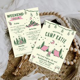 ヴェイルキャンプ前の最後のトレイルバチェロレッテ 招待状