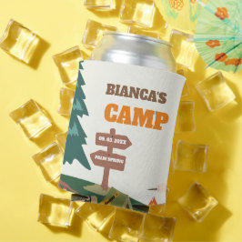 ヴェイルキャンプ前の最後のトレイルバチェロレッテ 缶クーラー