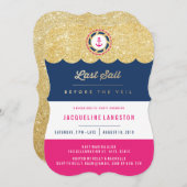 ヴェイルグラム前の最終セイルバチェロレッテ 招待状 (正面/裏面)