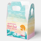 ヴェイルセーリングボートの前の最終セイルバチェロレッテ フェイバーボックス (オープン)