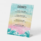 ヴェイルセーリングボートの前の最終セイルバチェロレッテ 台座サイン (正面)