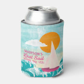 ヴェイルセーリングボートの前の最終セイルバチェロレッテ 缶クーラー (缶正面)