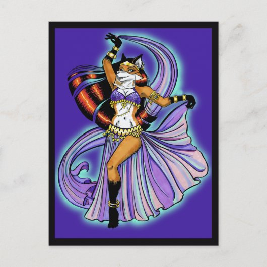 ヴェイルダンサーのはがき ポストカード (正面)