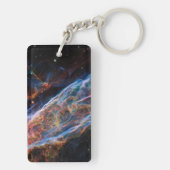 ヴェイルネブラスーパーノヴァ残骸ハッブル望遠鏡 キーホルダー (裏面)