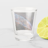 ヴェイルネブラスーパーノヴァ残骸ハッブル望遠鏡 ショットグラス (裏面)