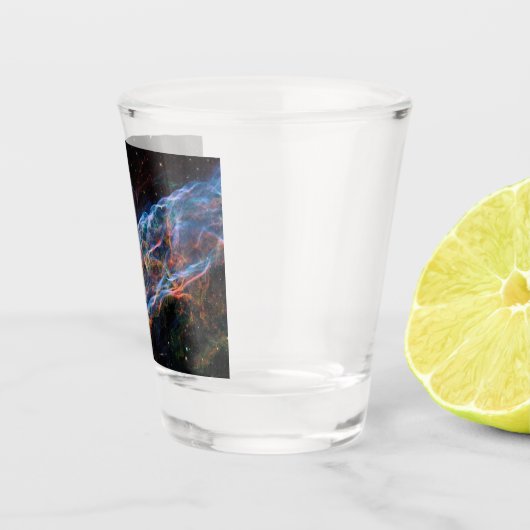 ヴェイルネブラスーパーノヴァ残骸ハッブル望遠鏡 ショットグラス (右)