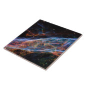 ヴェイルネブラスーパーノヴァ残骸ハッブル望遠鏡 タイル (側面)